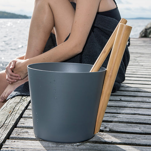 Straight Handle Sauna Bucket