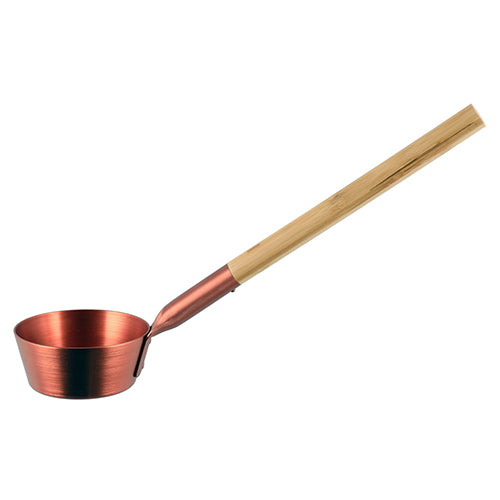 Rento Sauna Ladle Sauna Ladle, Aluminum w/ Thermo-Bamboo