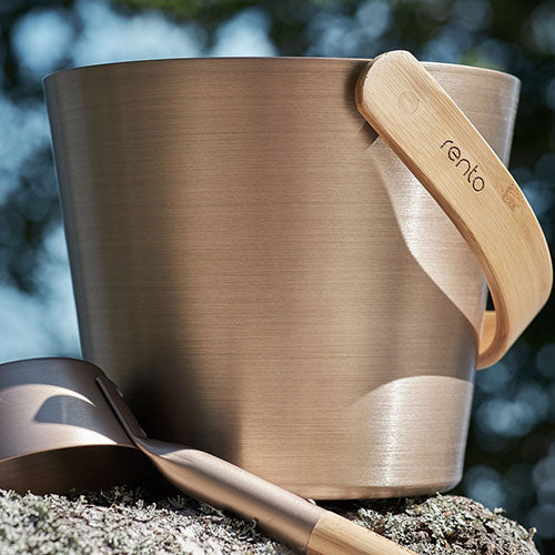Curved Handle Sauna Bucket