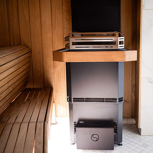 Saunum Air L 13kW Electric Sauna Heater Package