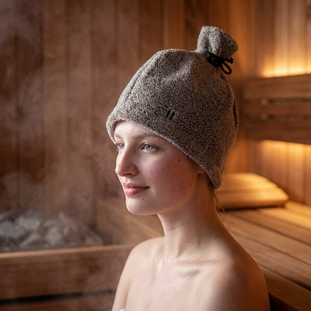 Terry Sauna Hat