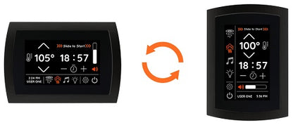 Steam Shower Control, 5" Touchscreen