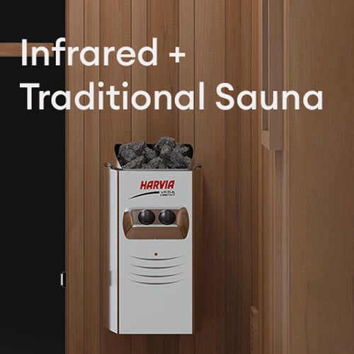 Finnmark FD-4 Trinity - Red Light, Infrared, & Steam Sauna Combo