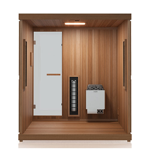 Finnmark FD-5 Trinity XL - Red Light, Infrared, & Steam Sauna Combo
