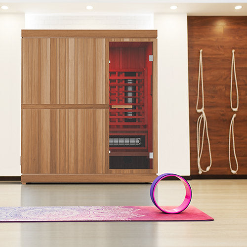 Finnmark FD-5 Trinity XL - Red Light, Infrared, & Steam Sauna Combo